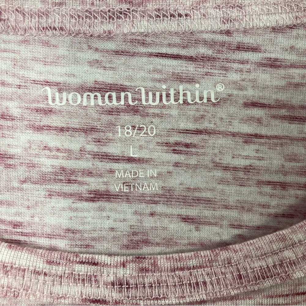 ✨ Woman Within Soft Everyday Tee – Comfy & Easy Style 💗✨ - Picture 6 of 11
